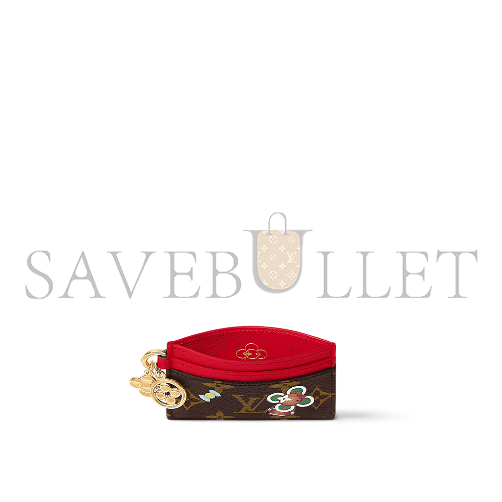 l**is V*t*n lv charms business card holder m12215 (10.2*7.3*0.3cm)